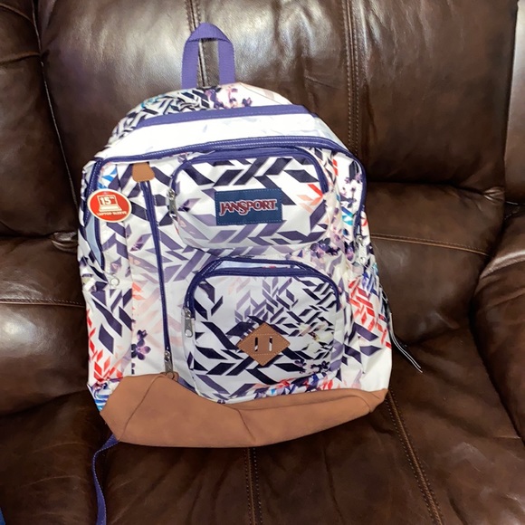 Jansport Bags Geo Jansport Backpack Poshmark